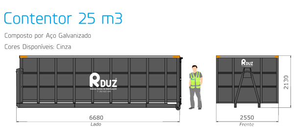 Contentor 25 m3