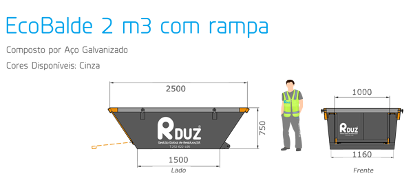EcoBalde 2 m3
